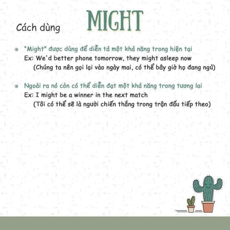 might